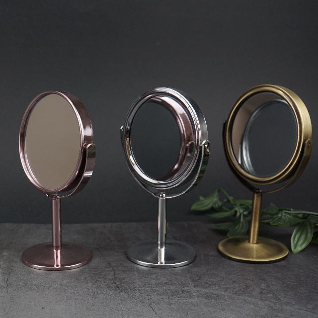 Double Sided Mini Table Top Vanity Mirror