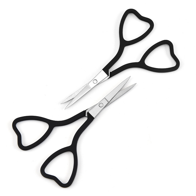 Stainless Steel Straight Blade Manicure Cuticle Scissors